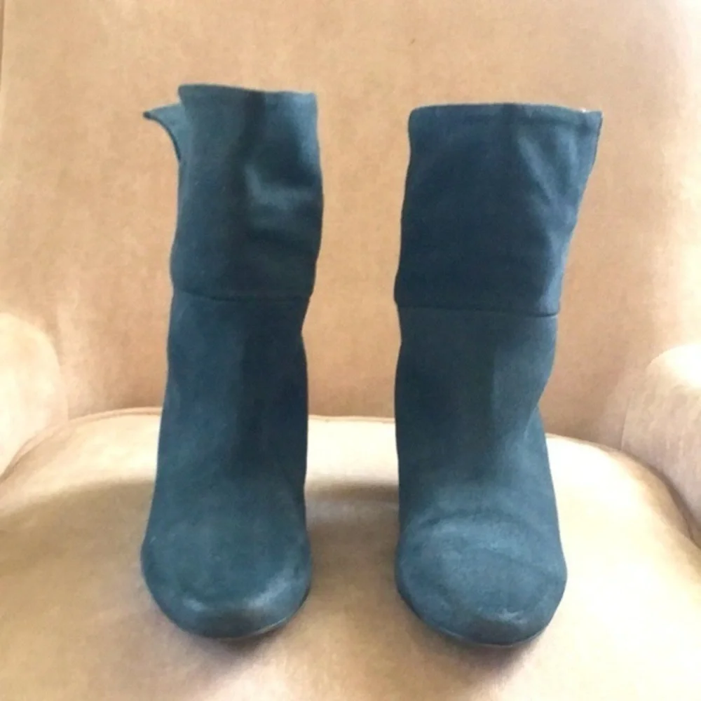 Free People‎ Women's 9 Blue Suede Adella Booties